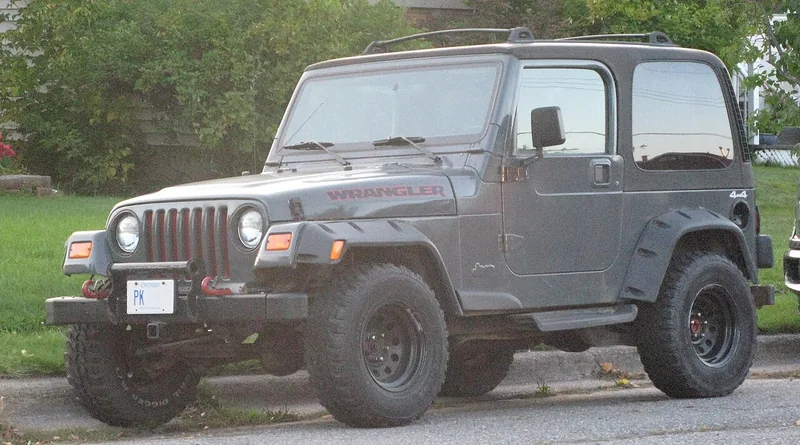 Jeep Wrangler TJ/JK on 16 in aftermarket wheels